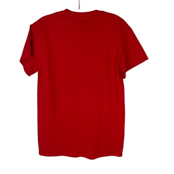 You Bet Your Dupa I'm Polish Graphic Tshirt Womens Small Red Gildan - Picture 2 of 8